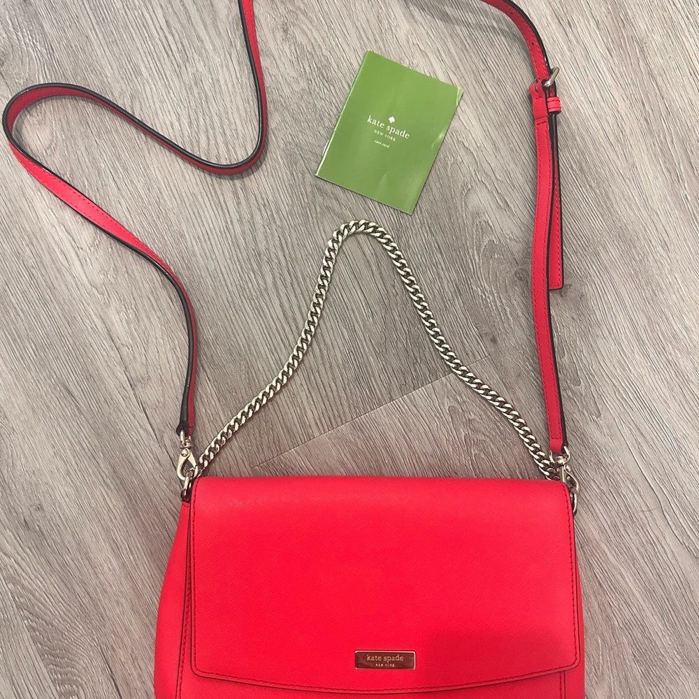 Kate Spade Red Crossbody Bag